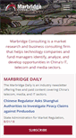 Mobile Screenshot of marbridgeconsulting.com
